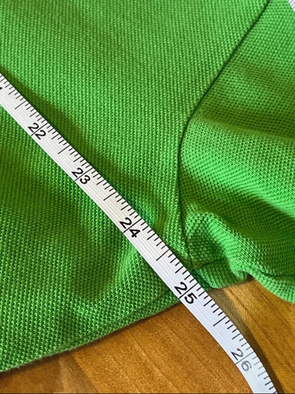 Polo by Ralph Lauren Vintage late 90s Y2K Men’s XXL Classic Lime Green Polo FLAW